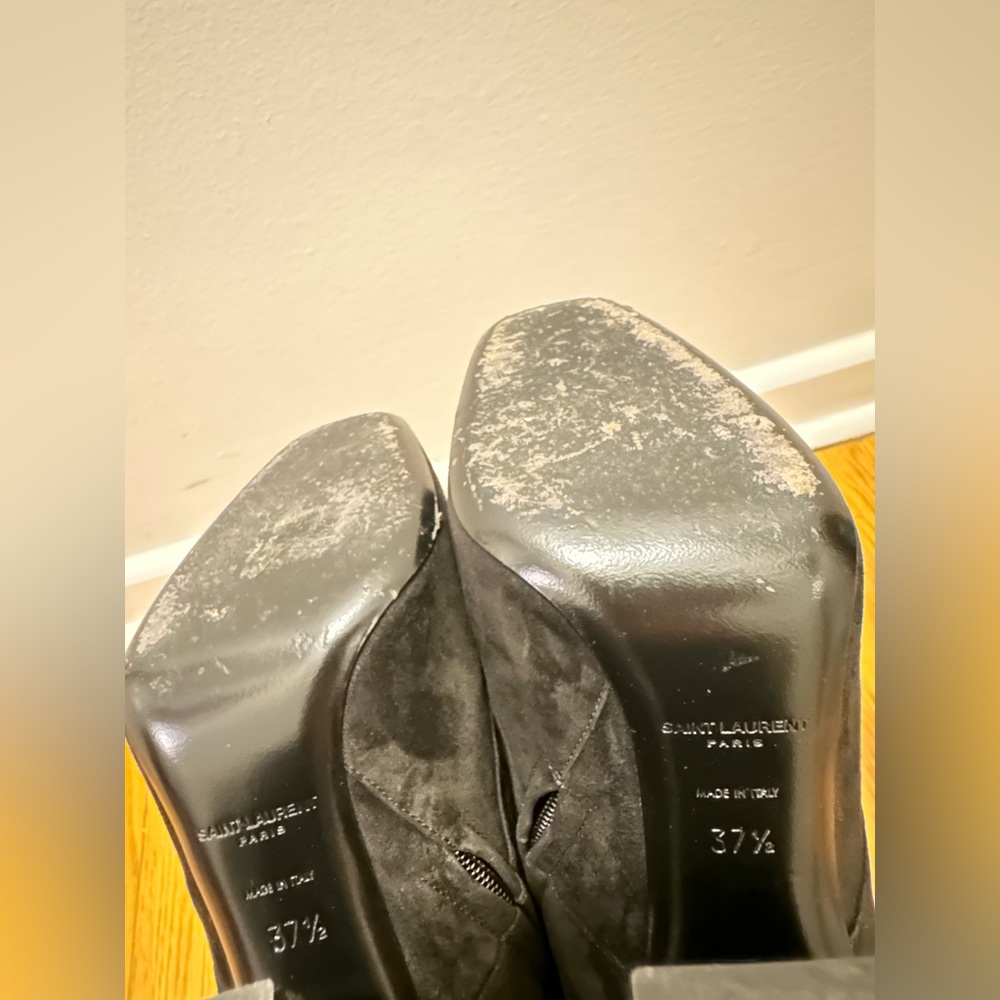 YSL (Saint Laurent) Suede Shoes - Picture 6 of 6
